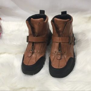 Polo Ralph Lauren Boots Leather Size 9 